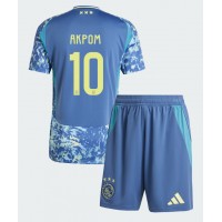 Camisa de Futebol Ajax Chuba Akpom #10 Equipamento Secundário Infantil 2024-25 Manga Curta (+ Calças curtas)